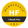 1 month membership plan